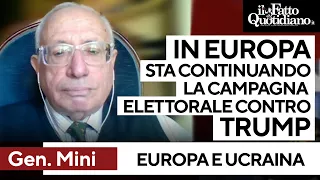 Ucraina, il generale Mini: &quot;In Europa continua la campagna elettorale contro Trump&quot;