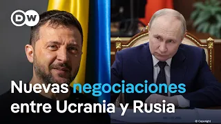 Zelenski anuncia tercera ronda de negociaciones con Rusia en Turquía el miércoles