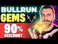 3 UNSTOPPABLE Crypto BULLRUN GEMS l 90% Discount Altcoins