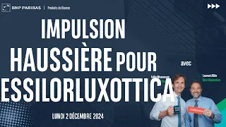 ESSILORLUXOTTICA Impulsion haussière pour ESSILORLUXOTTICA - 100% Marchés - 02/12/2024