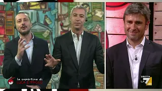 Luca e Paolo: &quot;Il ministro Giuli detto anche Battiato appena uscito dal Muccassassina&quot;