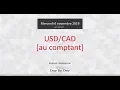 Idée de trading : achat USD - CAD [au comptant]