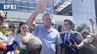 Bolsonaro recibe el alta y sale del hospital tras tres semanas ingresado por una cirugía intestinal