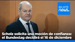 Olaf Scholz solicita una moción de confianza: el Bundestag decidirá el 16 de diciembre