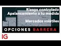 BARRERAS: El ARMA SECRETA en Mercados Volátiles | Riesgo LIMITADO + Máximo POTENCIAL
