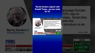 KEY Bernie Sander backs key Trump proposal #shorts