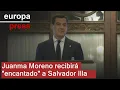 ILLA - Moreno recibirá "encantado" a Illa: "Cataluña tiene mucho que decir en la España plural"