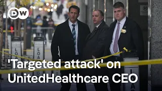 Health insurance giant CEO shot dead in New York | DW News