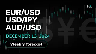 AUD/USD EUR/USD, USD/JPY, AUD/USD Weekly Price Forecast: Euro, Yen, Dollar Technical Analysis (Dec 16-20)