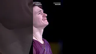 Ice skater performs emotional tribute to his parents who were killed in the D.C. air collision