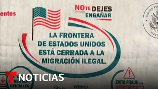 México reacciona a promoción gestada por EE.UU. que insta a la autodeportación | Noticias Telemundo