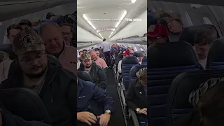 Buttigieg serves snacks to passengers on delayed flight