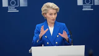 Von der Leyen pitches &#39;€800bn&#39; defence package ahead of EU leaders&#39; summit