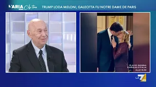 Trump loda il &#39;vulcano di energia&#39; Meloni, Paolo Mieli: &quot;Vedo in lei delle cose...il bacio a ...