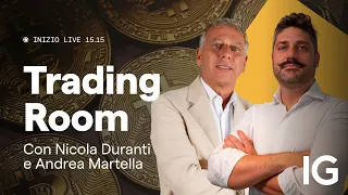 Live Trading con Nicola Duranti e Andrea Martella | IG Trading Room del 21.03.2025