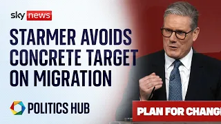 Keir Starmer reveals &#39;new milestones&#39; but avoids setting migration targets