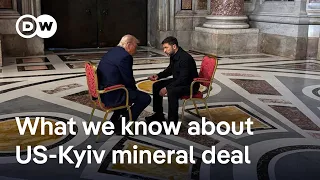 Ukraine and US sign contentious deal giving the US gov&#39;t access to Ukrainian minerals | DW News