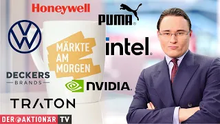 Märkte am Morgen