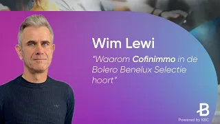 COFINIMMO Cofinimmo - Opname in de Bolero Benelux Selectie