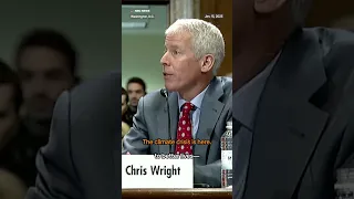 ENERGY Protesters interrupt confirmation hearing for Chris Wright, Trump&#39;s energy secretary pick