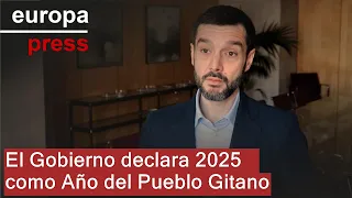 El Gobierno declara 2025 como Año del Pueblo Gitano