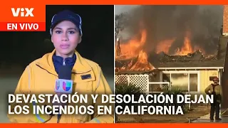 EN VIVO: Voraces incendios en California y una tormenta invernal en Texas | La Voz de la Mañana