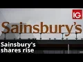 SAINSBURY (J) ORD 28 4/7P - Sainsbury's shares rise but consumer outlook 'uncertain'