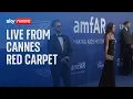 Watch live from the amfAR gala red carpet in Cannes