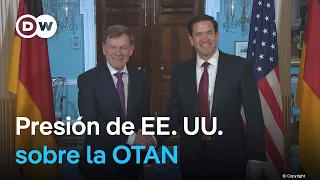 Alemania se acerca a las exigencias de EE. UU. sobre gasto en defensa