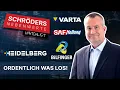 Heidelberger Druck, Bilfinger, SAF-Holland, Varta - Schröders Nebenwerte-Watchlist