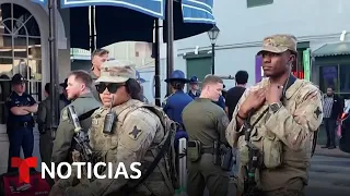 Blindan las calles de Nueva Orleans como protocolo antes del Super Bowl | Noticias Telemundo