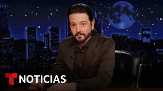 “La violencia y el terror no están bien”: Diego Luna defiende a inmigrantes en televisión nacional