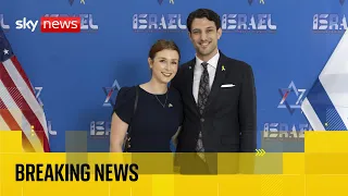 Mayor of Washington DC holds news conference after two Israeli embassy workers shot dead