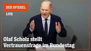 Livestream: So läuft das Regierungsende im Bundestag ab | DER SPIEGEL