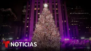 El árbol de Navidad de Rockefeller Center adorna a Nueva York