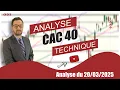 CAC 40 - Analyse Technique du 20-03-2025