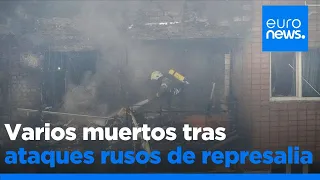 Varios muertos en Ucrania tras una oleada de ataques rusos de represalia por la Operación Telaraña