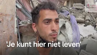 Khamis terug op plek in Gaza waar hij alles kwijtraakte