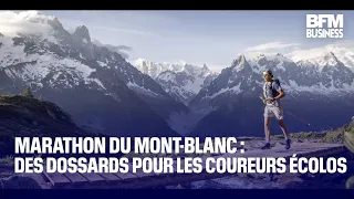 CIE DU MONT BLANC Marathon du Mont-Blanc: des dossards réservés pour les coureurs écolos