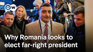 Romanian election: Hard-right nationalist candidate projected to be in lead | DW News