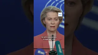 Von der Leyen annuncia contromisure Ue ai dazi statunitensi