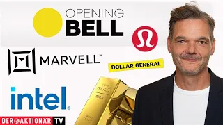 MARVELL TECHNOLOGY INC. Opening Bell: Gold, Marvell Technology, Dollar General, Lululemon, Intel, Affirm Holdings