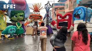 La tradicional &#39;Ruta de Monigotes Gigantes&#39; se toma Guayaquil, para despedir el 2024