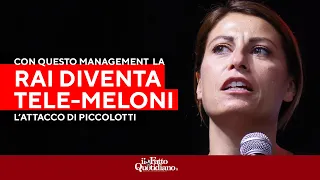 Piccolotti (AVS): “Il management sta trasformando la Rai in Tele-Meloni”