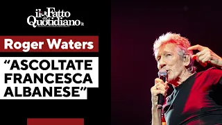 Roger Waters, l&#39;elogio dell&#39;ex Pink Floyd a Francesca Albanese: &quot;Su Gaza l&#39;unica a dire la verità&quot;