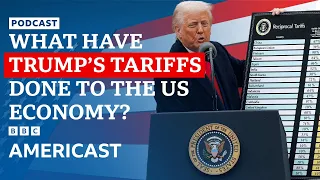 Could Trump&#39;s tariffs shrink the US economy? | 100 Days of Trump | BBC Americast