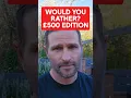 £500 now or £2,300 later? Instant fun vs future gains. What would you do?