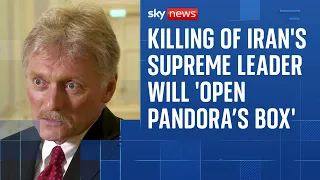 SUPREME ORD 10P Assassination of Iran&#39;s supreme leader will &#39;open Pandora’s box&#39;