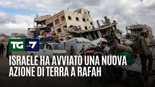 TERRA Israele ha avviato una nuova azione di terra a Rafah