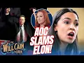 ELON AB [CBOE] - Who's smart, who's dumb? Elon Musk or AOC? Psaki claims 'Hostile Takeover' | Will Cain Show